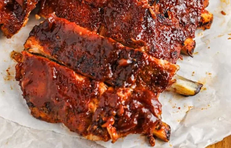 BBQ Pork Ribs at E-City Flames and Sportsman Pub in Edmonton